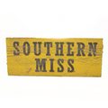 Wooden Mini Wall Plaque Southern Miss
