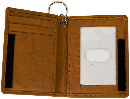 ID Holder Leather with Key chain