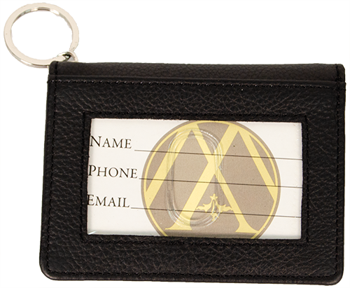 ID Holder Leather with Key chain
