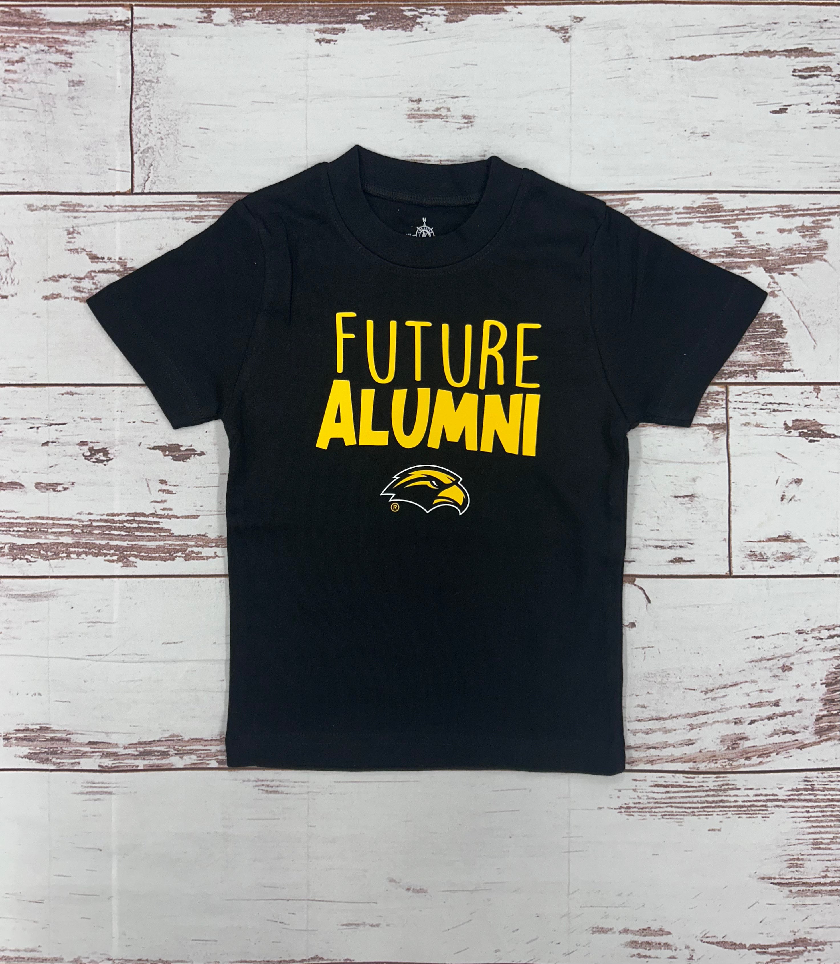 Toddler Short Sleeve Future Alumni T-Shirt with Eagle Head