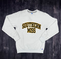 Fleece Crewneck Sweatshirt with Southern Miss Arch