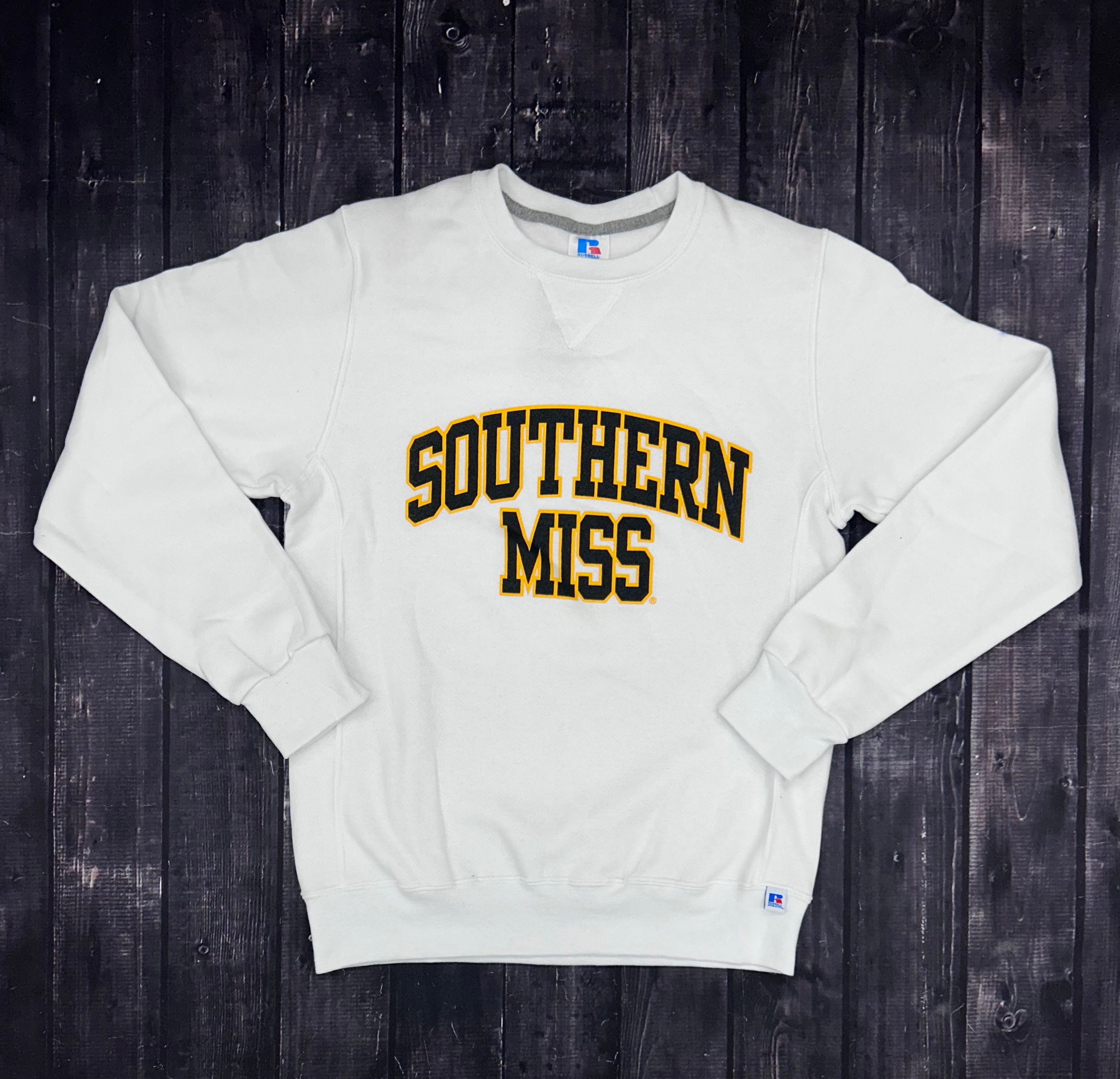 Fleece Crewneck Sweatshirt with Southern Miss Arch