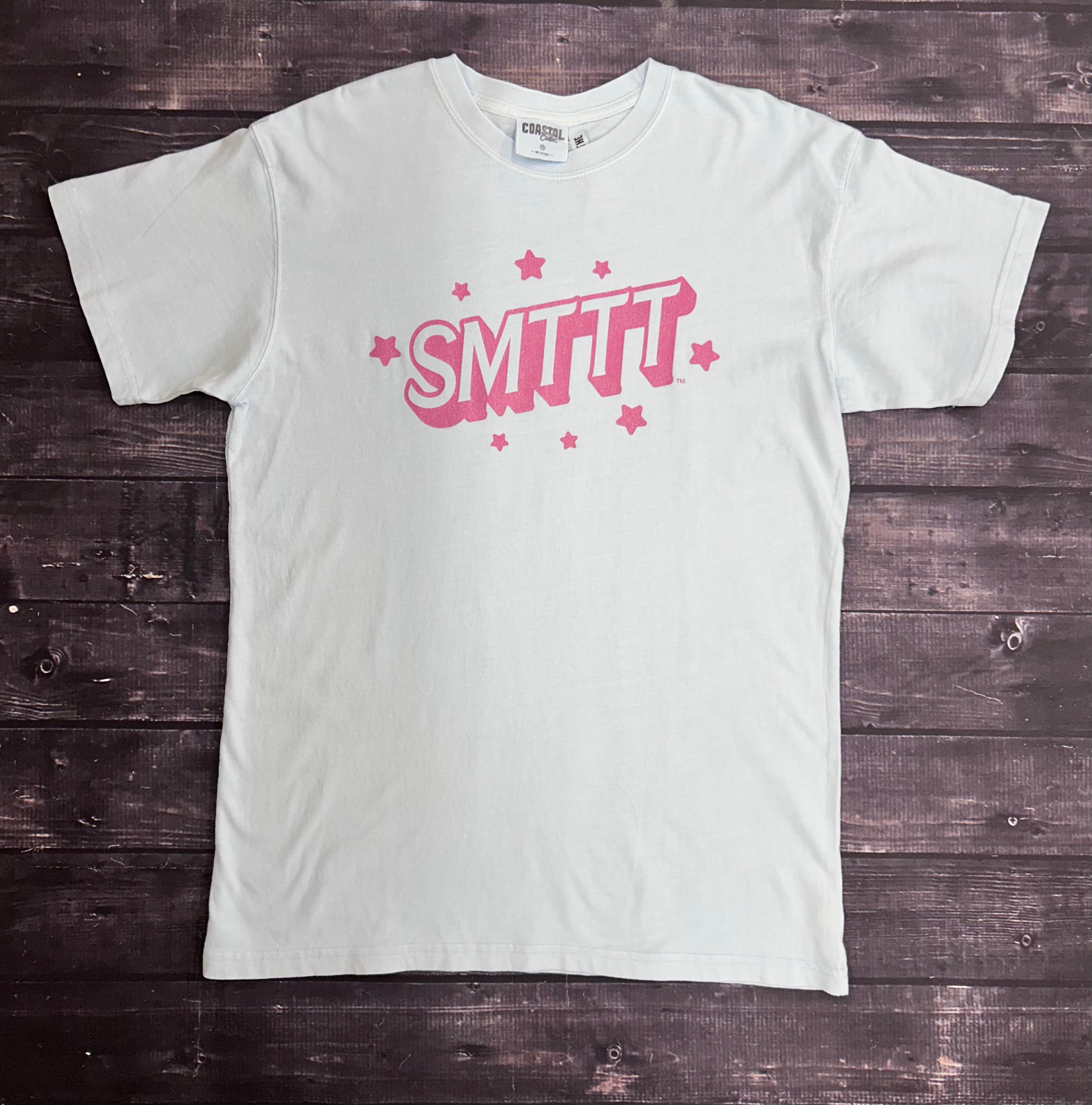 T-Shirt Short Sleeve Coastal Color Stars Sparkle SMTTT