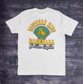 T-Shirt Short Sleeve Baseball Field Block Stacked USM