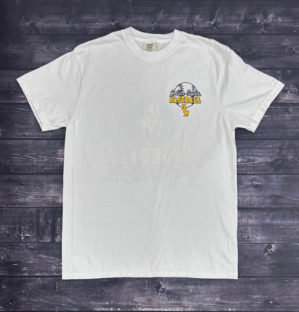T-Shirt Short Sleeve Baseball Field Block Stacked USM