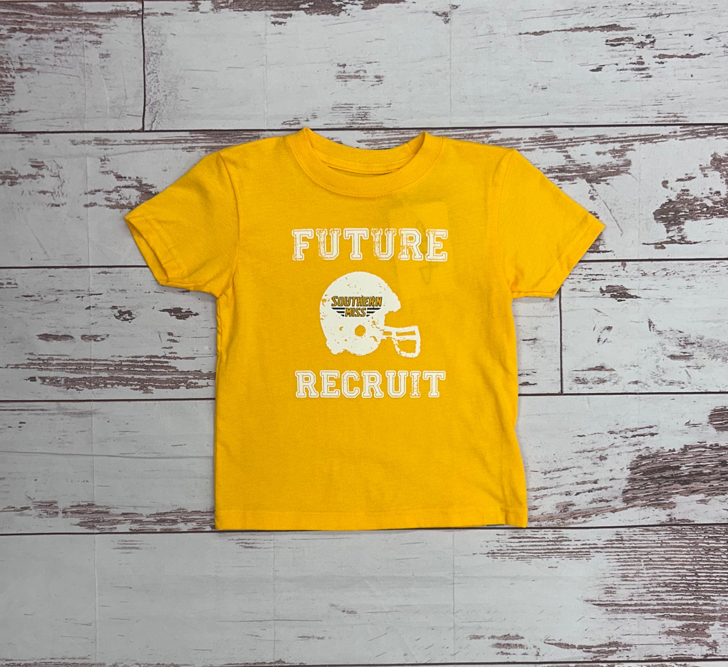 Toddler T-Shirt Short Sleeve Toni Helmet Recruit