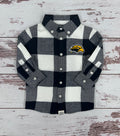 Baby Nicholas Plaid Buttondown with Eagle Head