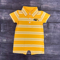 Baby Kellan Polo Onesie with Eagle Head