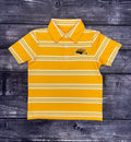 Toddler Striped Kellan Polo with Eagle Head