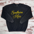 The Original Corded Crewneck Sweatshirt with Script Southern Miss