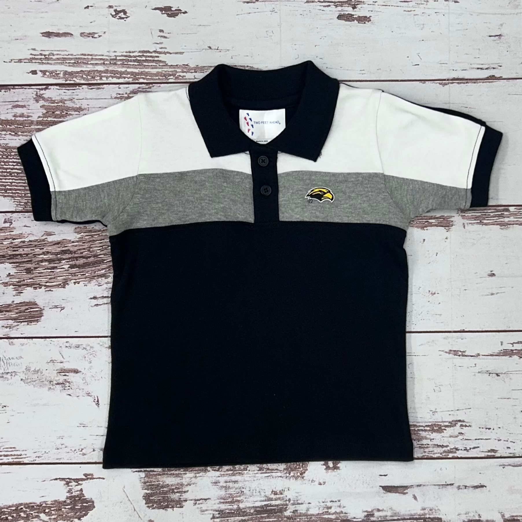 Toddler Shoulders Polo with Eagle Head