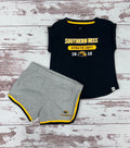 Toddler Girls Southern Miss 2 Piece T-Shirt with Eagle Head
