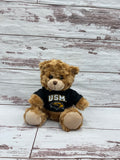 Toy Bear 9" Shiny Soft Fur T-Shirt University Of Southern Mississippi Eagle Head