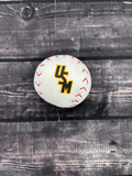 Small Baseball Plush with Stacked USM