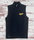 Antigua Men's Regard Full Zip Mock Neck Vest with Southern Miss Bars