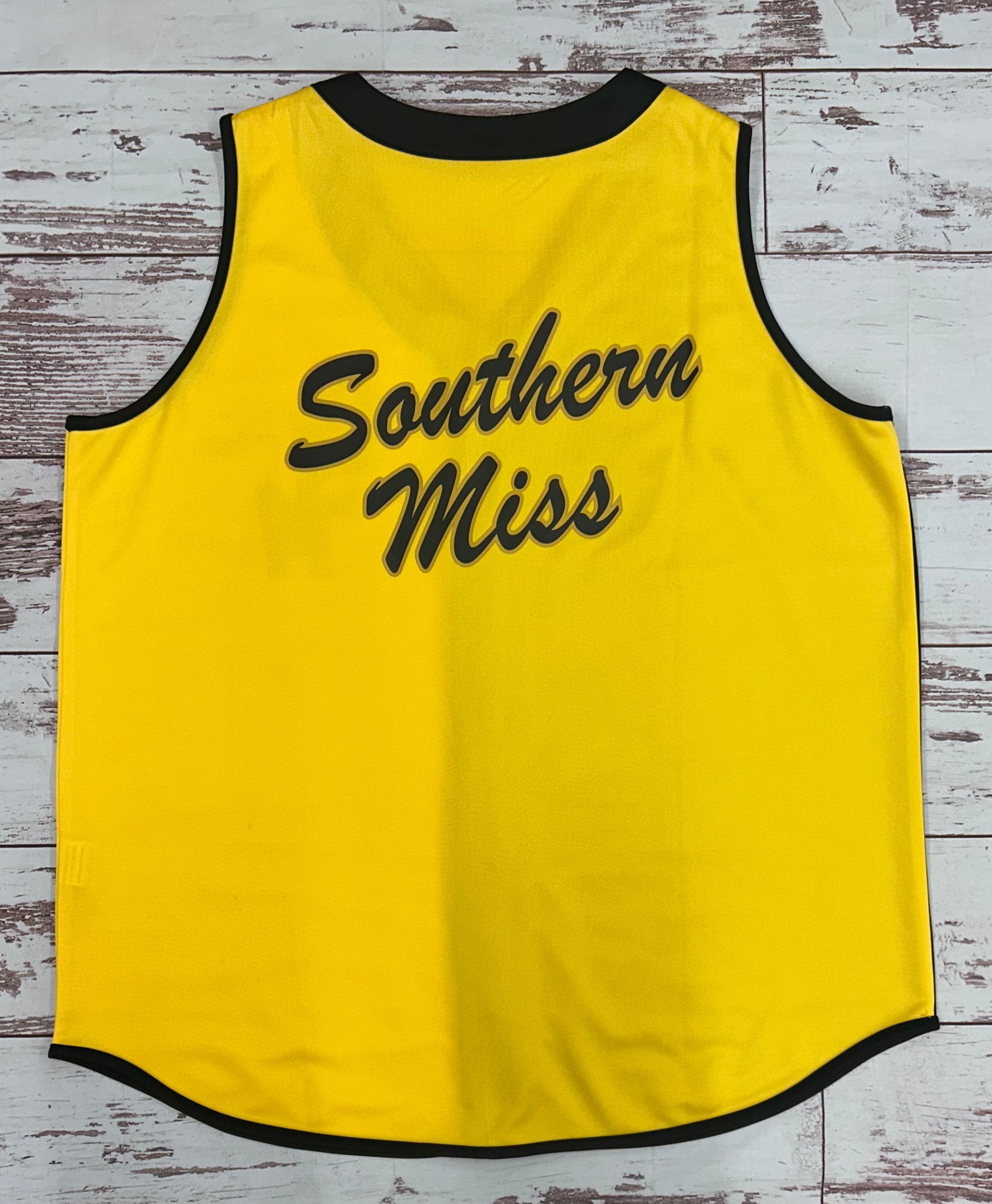 Women's Two-Tone Studded Jersey Tanktop with Stacked USM