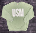 Women’s Corded Crewneck Sweatshirt with USM