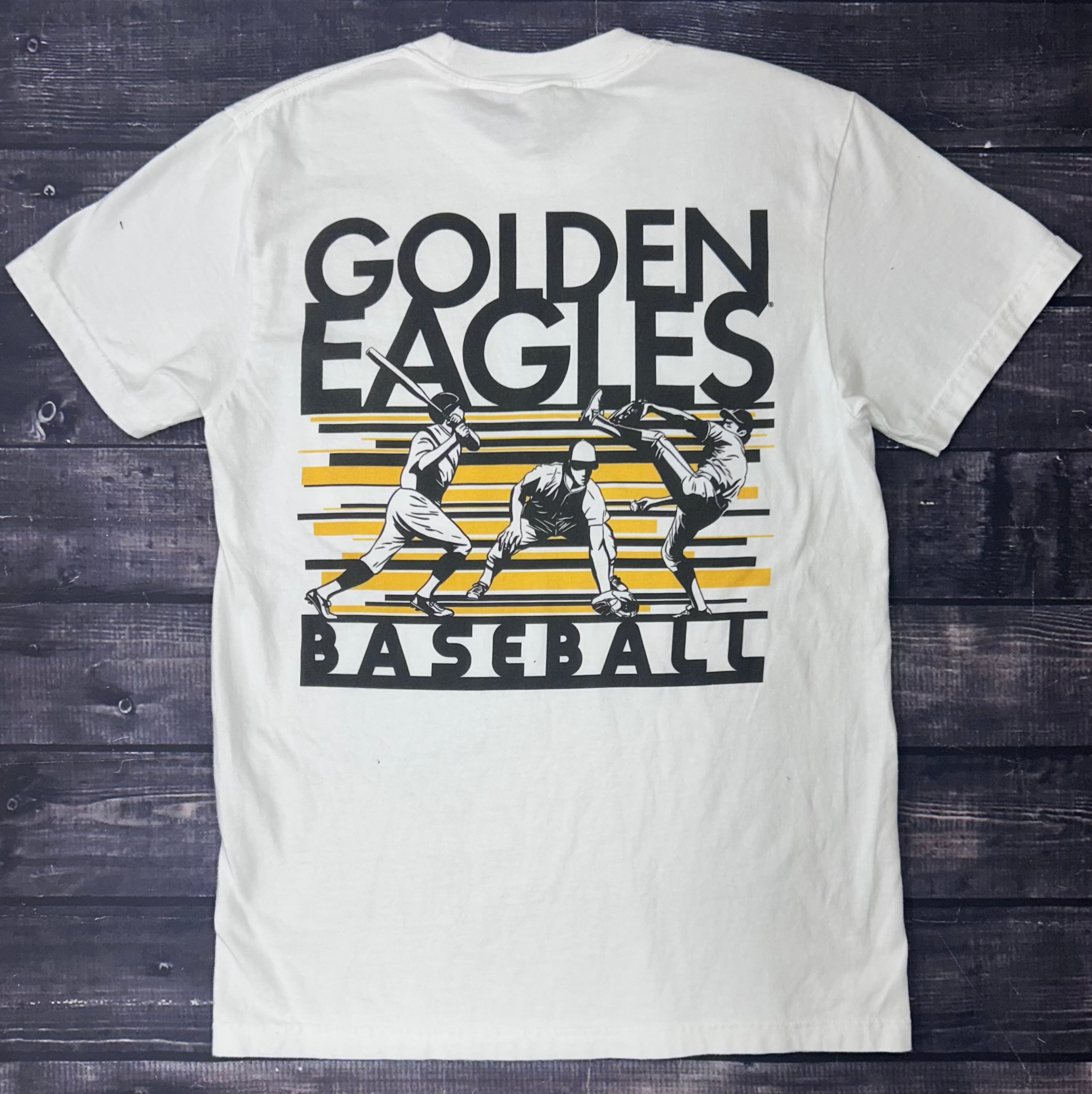 Baseball 3 Players Short Sleeve T-Shirt