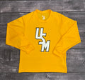 Youth B-Core Long Sleeve T-Shirt with Stacked USM