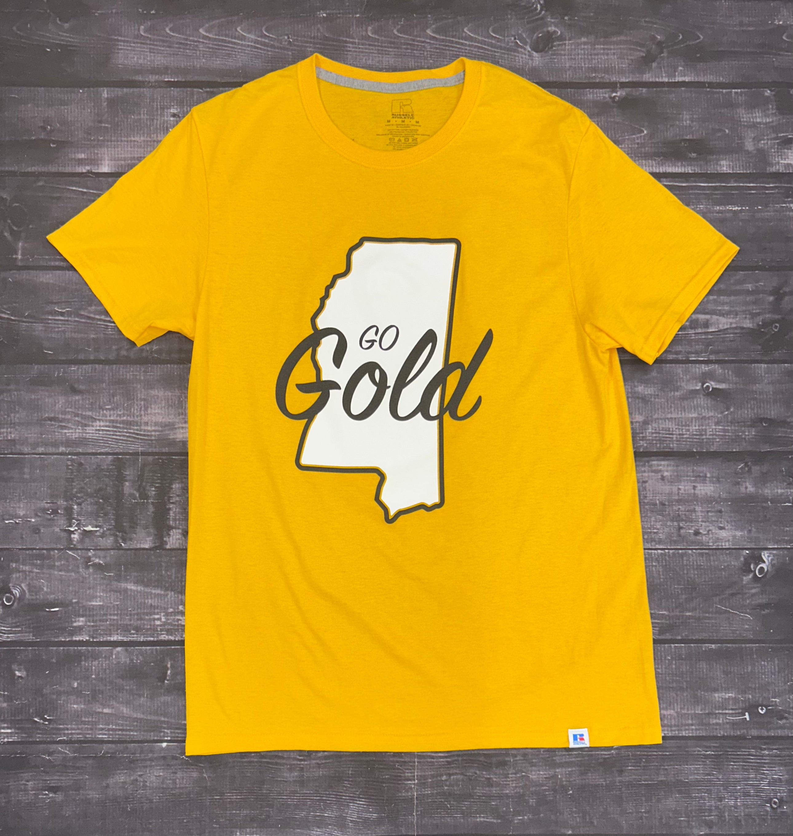T-Shirt Short Sleeve Go Gold