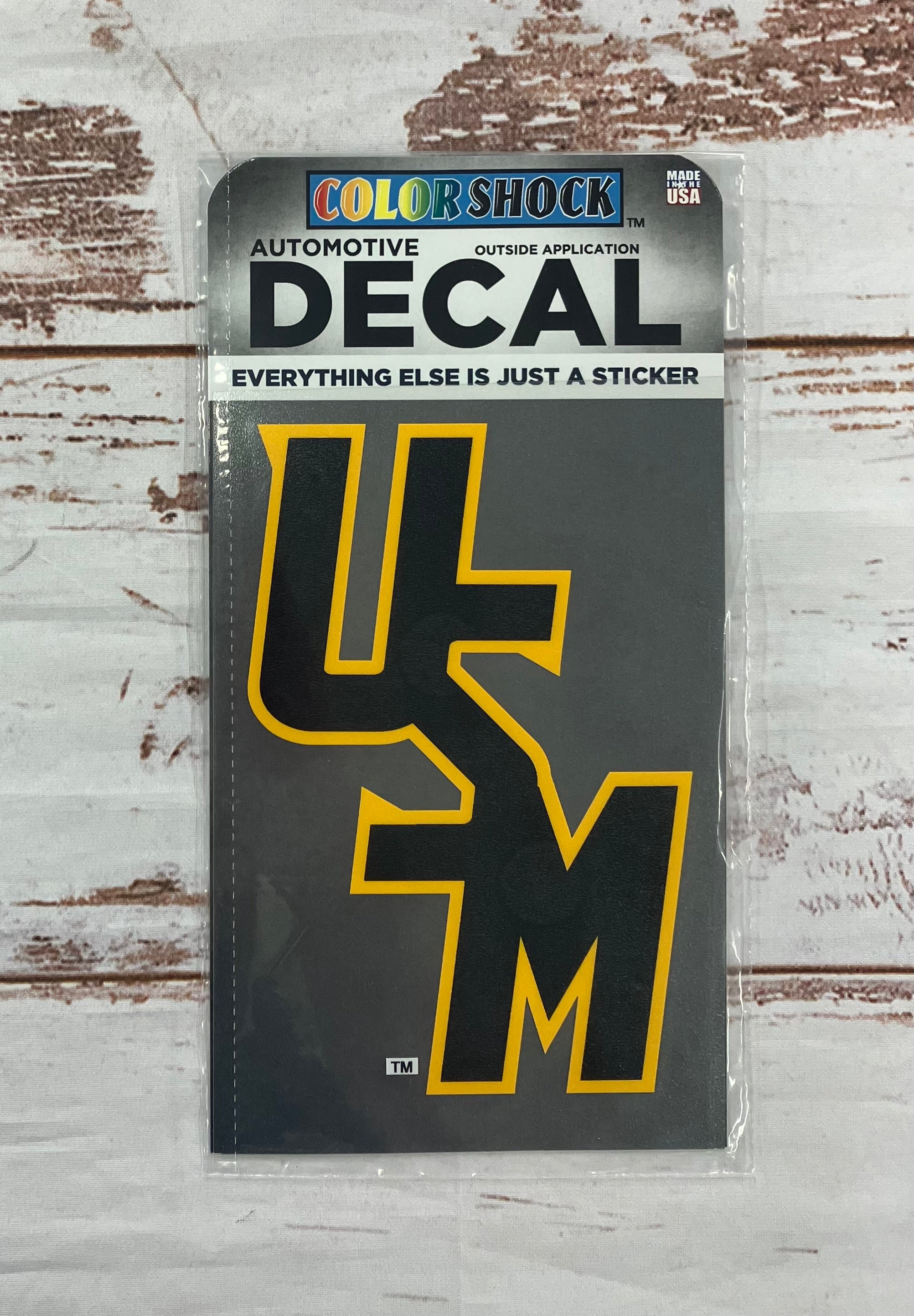 CDI Corporation Auto Decal Stacked USM Black