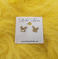Earring Stud Attack Eagle