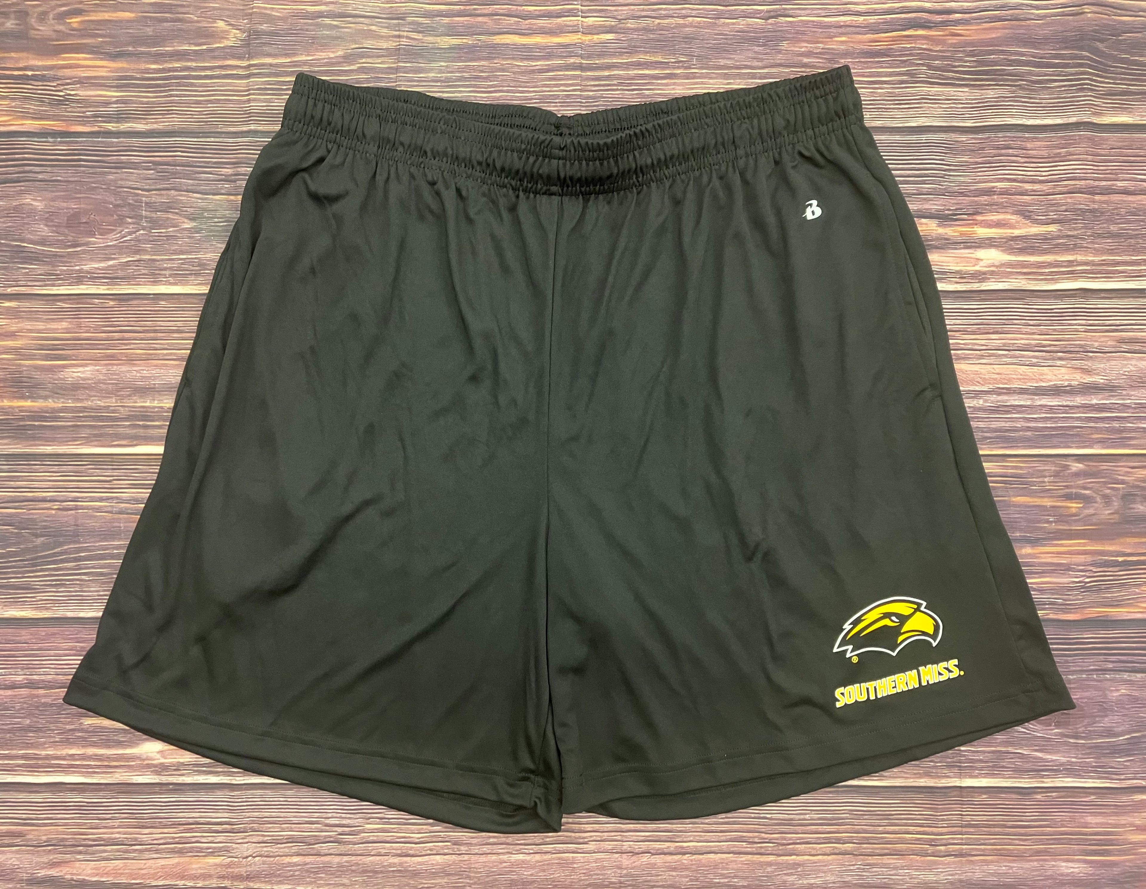 Badger Men’s B-Core 7” Shorts with Eagle Head Southern Miss