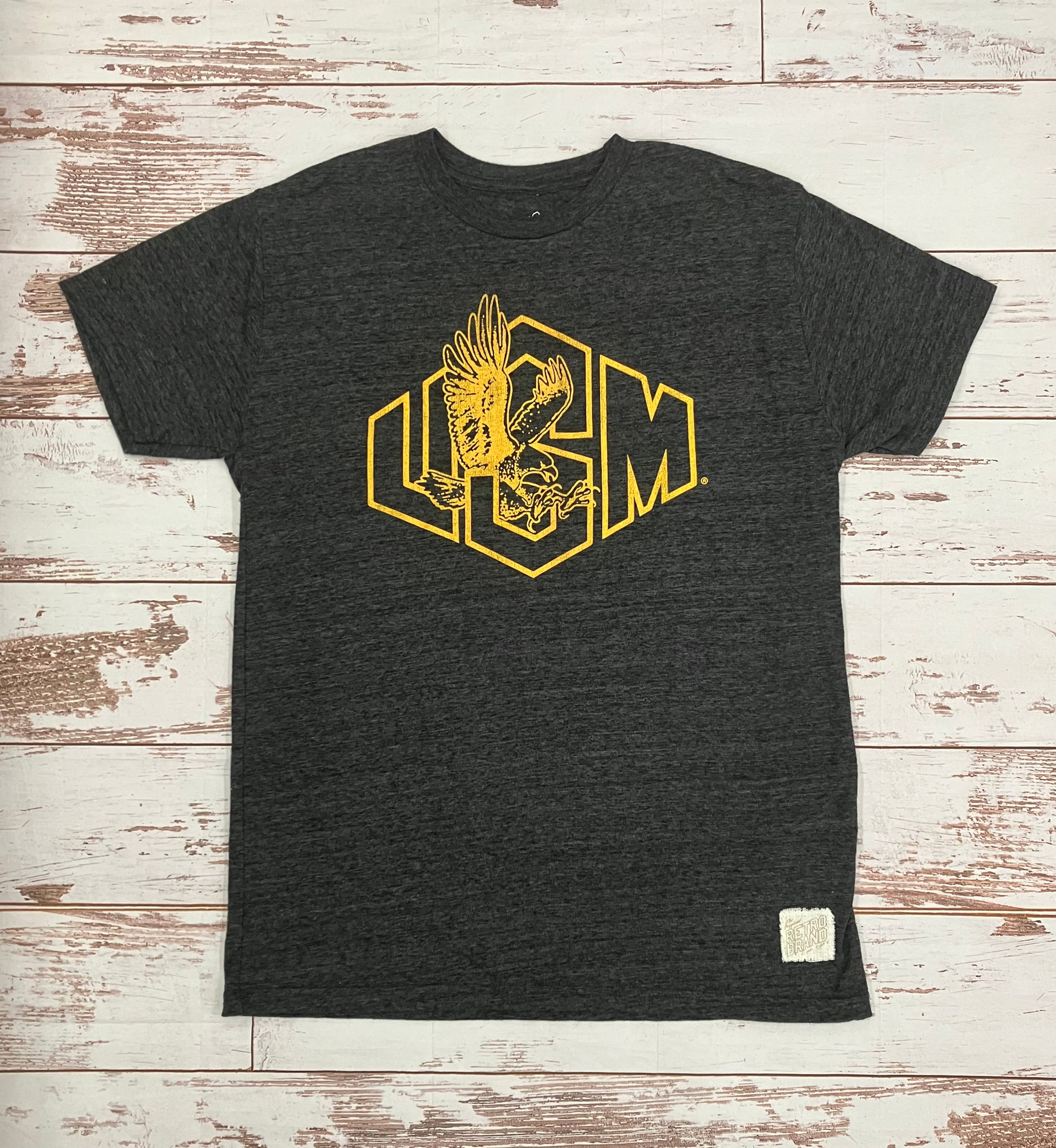 T-Shirt Short Sleeve Triblend with USM Attack Eagle