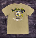 Retro Player Baseball T-Shirt with Stacked USM