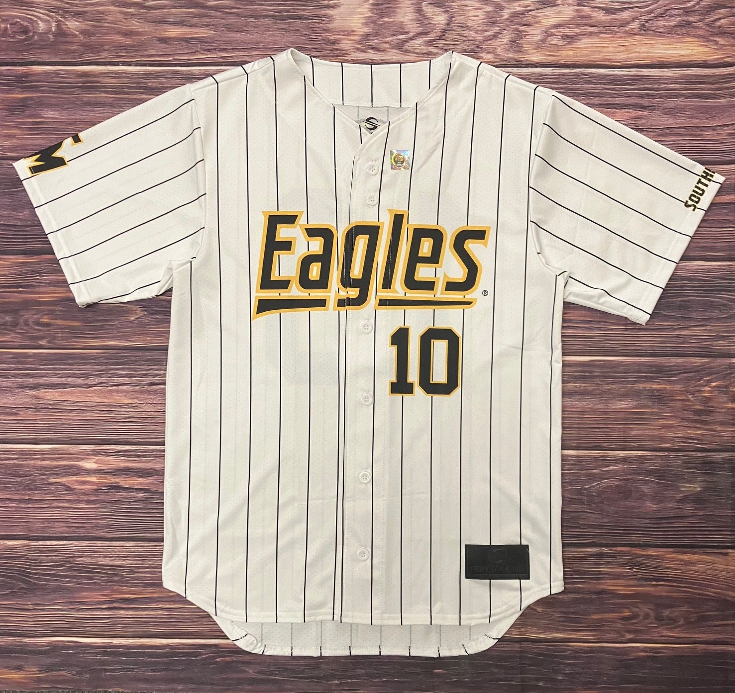 Jersey Baseball Pinstripe Eagles #10