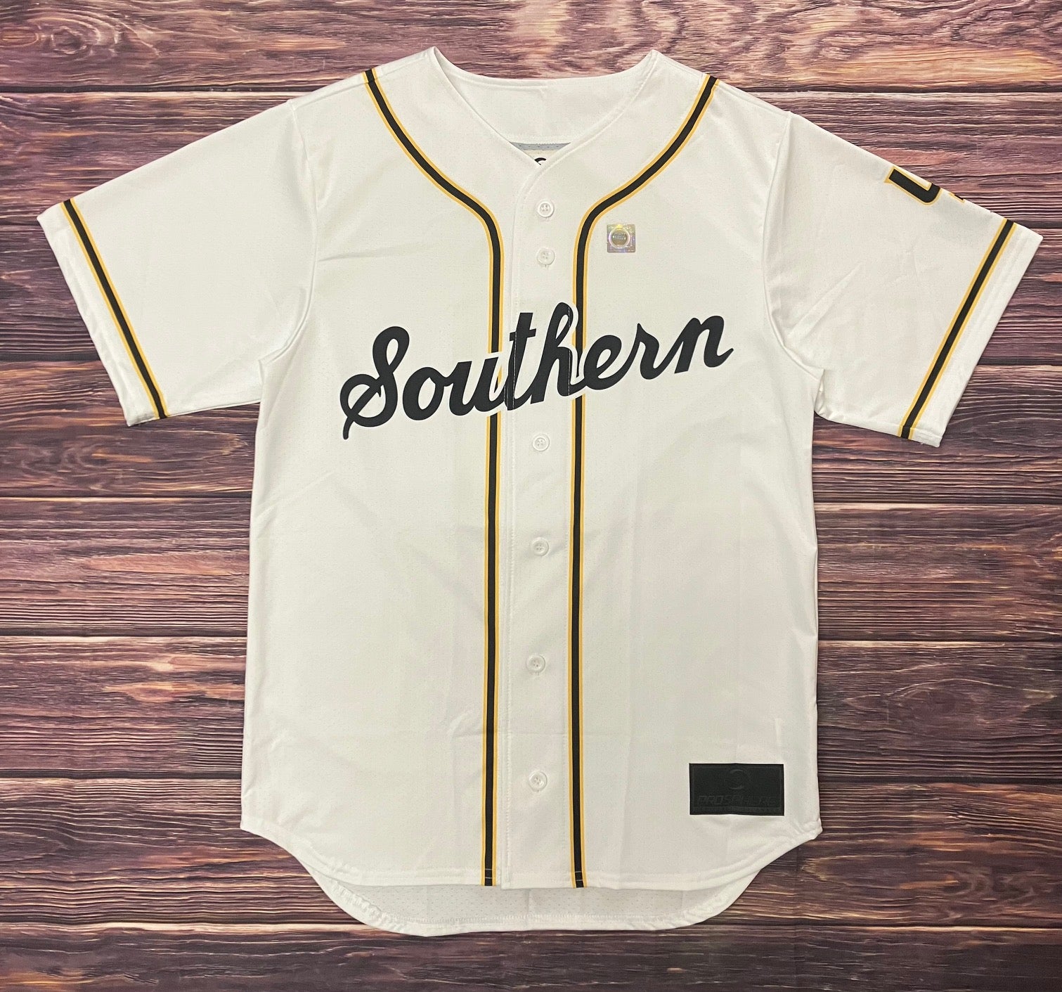 Jersey Baseball Southern Script