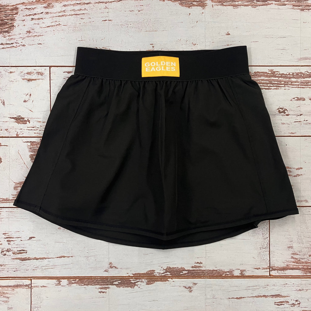 The Allie Tennis Skort with Golden Eagles Woven Label