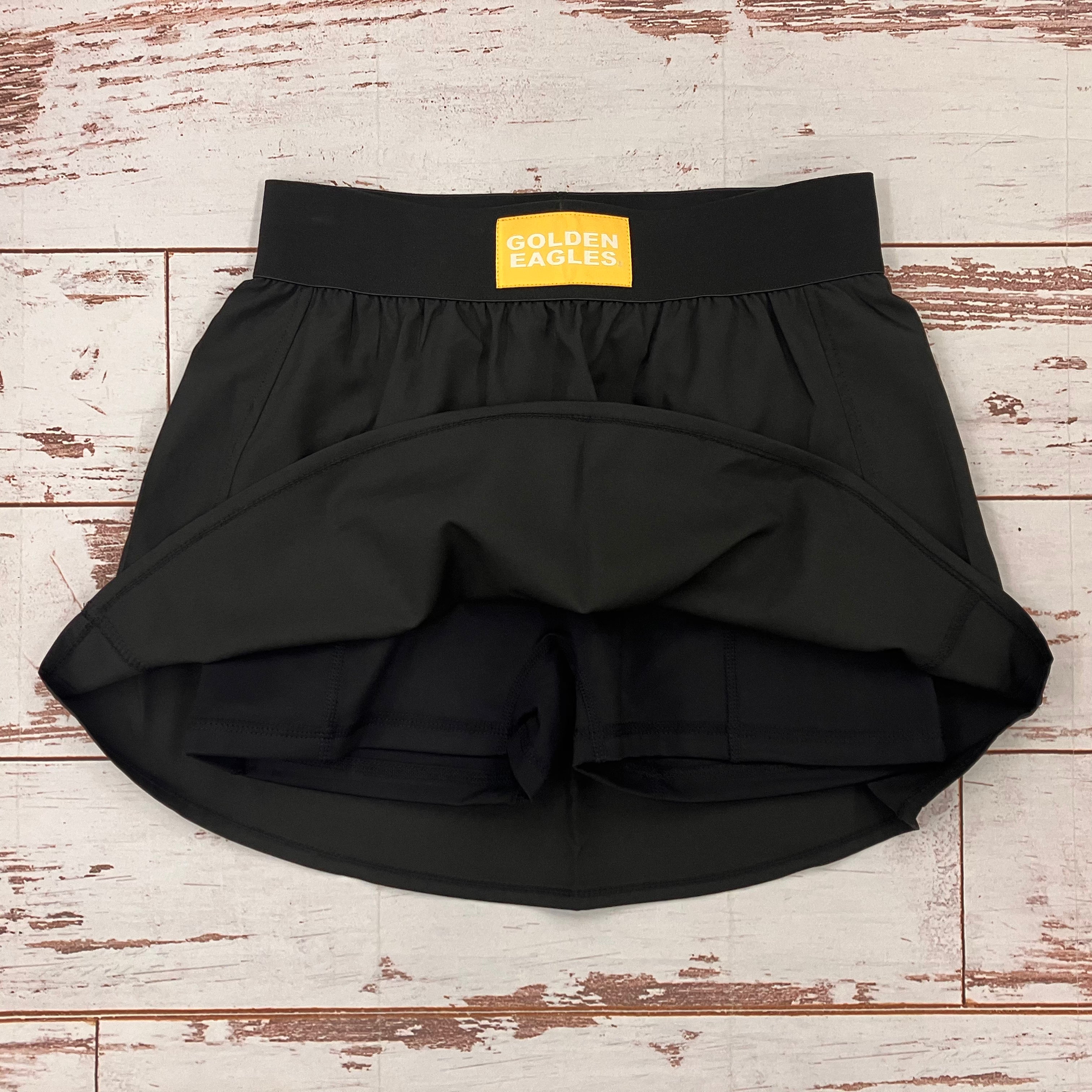 The Allie Tennis Skort with Golden Eagles Woven Label