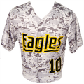 Jersey Baseball Button Down Digital Eagles 10