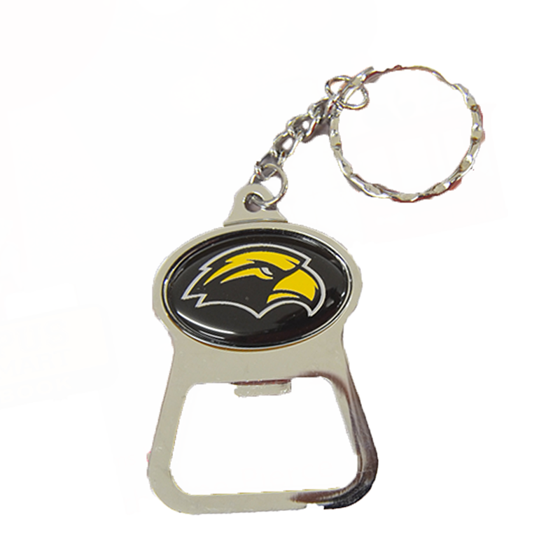Keychain Bottle Opener Eagle Head Oval