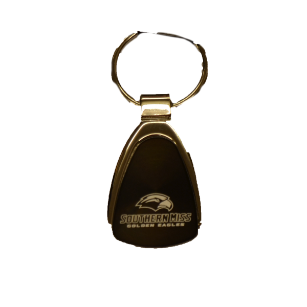 Keychain Teardrop Engraved Wordmark