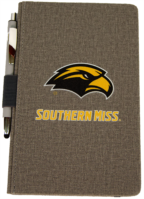 Office Journal with Pen Eagle Head Southern Miss
