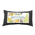 Pillow Black Button