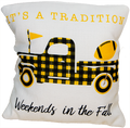 Weekends In The Fall Pillow