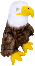 Plush Eagle Standing Majestic 9"