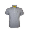 Horn Legend Men's Polo Bamboo Charcoal Eagle Head
