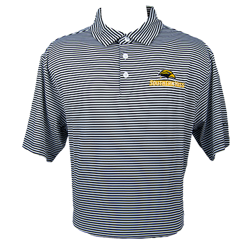 Columbia Men's Club Invite Omni-Wick Polo with Eagle Head Southern Miss