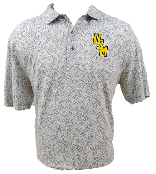 Cutter & Buck Men's Virtue Eco Pique Botanical Polo with Stacked USM