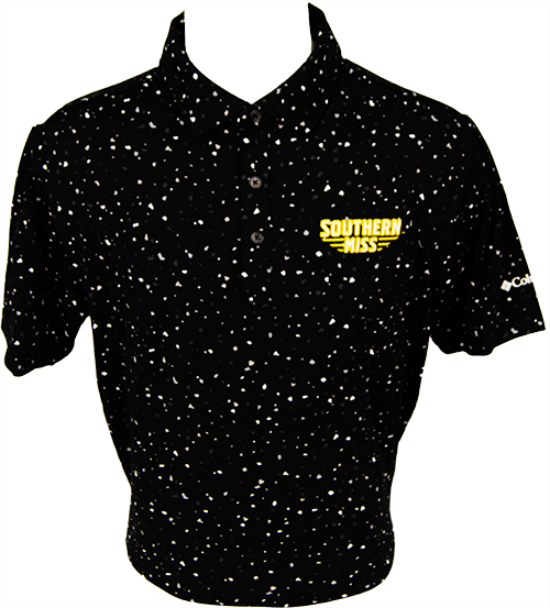 Columbia Polo Men's Windy Gravel Pattern All Over