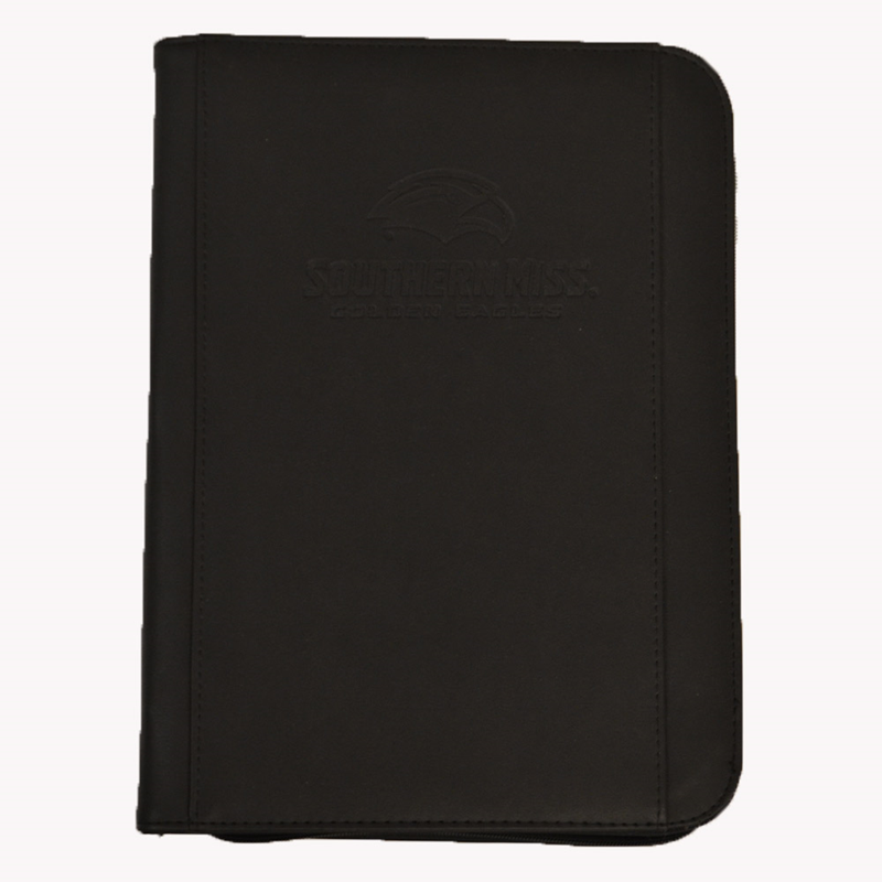Portfolio Zipper Student Pad Holder Wordmark