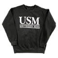 Sweatshirt Crewneck USM over Southern Mississippi Pepper