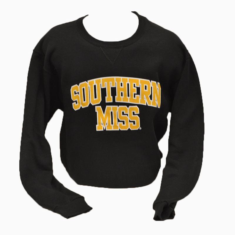 Sweatshirt Crewneck Southern Miss Arch