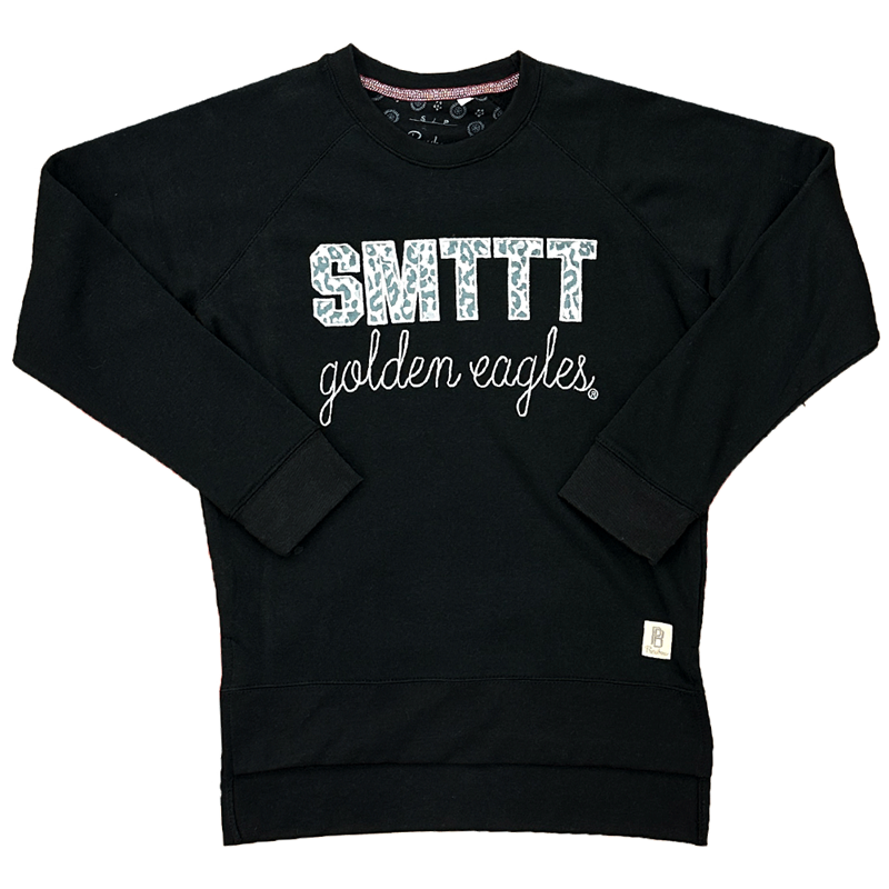 Sweatshirt Crewneck Oversized Steamboat SMTTT Leopard Print