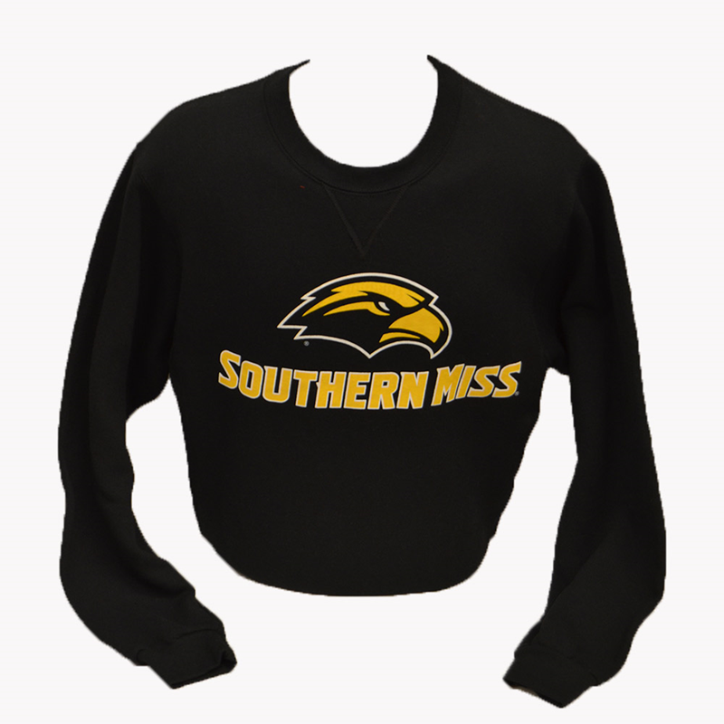 Sweatshirt Crewneck Eagle Head Southern Miss