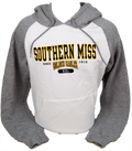 Sweatshirt Hooded ColorBlack Southern Miss Since Golden Eagles 1910 Xxl Grey Hooded